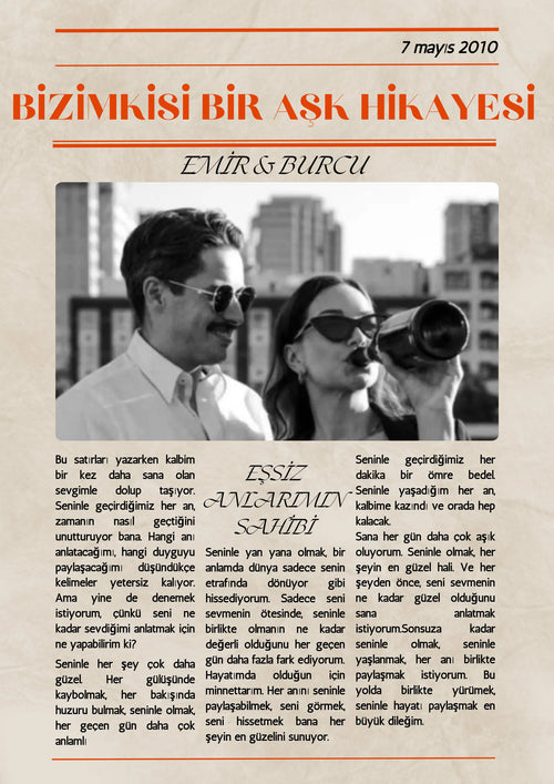 KİŞİYE ÖZEL NOSTALJİ DERGİSİ