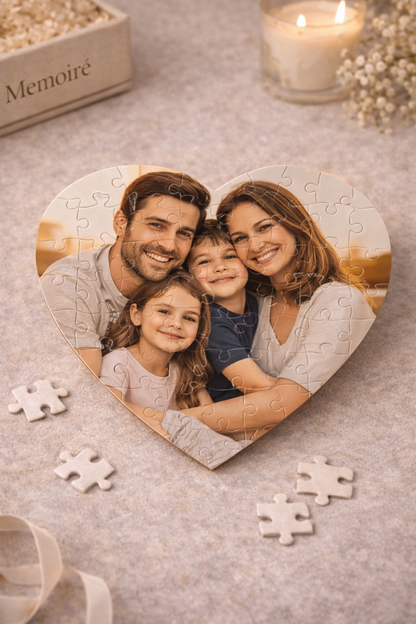 Kişiye Özel Fotoğraflı Puzzle – Anılarınızı Parça Parça Birleştirin